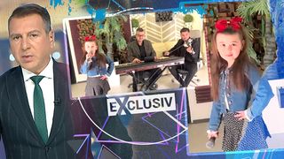 La mulți ani, Christian Sabbagh! Anais, fiica jurnalistului, dedicație la numai 6 ani