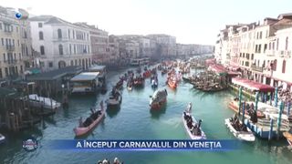 VIDEO - A &icirc;nceput Carnavalul din Veneția. Ce spectacole uimitoare vor avea loc?