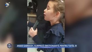 VIDEO - Anais Sabbagh, surpriză emoționantă pentru tatăl ei. Christian Sabbagh a fost impresionat p&acirc;nă la lacrimi!