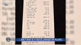 VIDEO - Salt Bae a stârnit mii de critici după ce s-a lăduat cu o notă de plată din restaurantul său. Suma uriașă care a adus controverse în rândul publicului