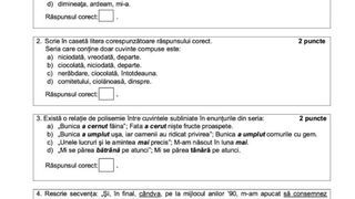 simulare evaluare nationala limba romana model braila