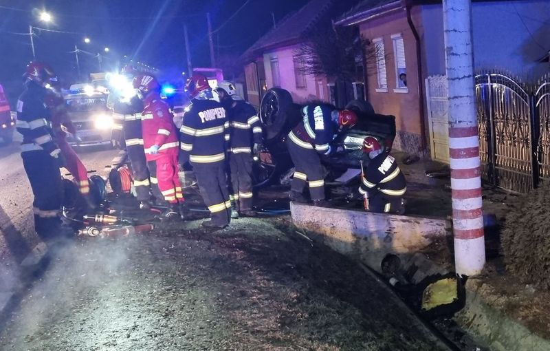 interventie autoritati la accident