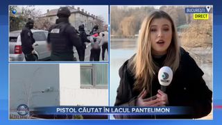 VIDEO- Pistol căutat în lacul Pantelimon. Apar noi detalii în cazul ofițerului SRI, jefuit de hoți în casa sa din Voluntari