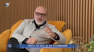 VIDEO- La psiholog. Despre frica de nou și de schimbare cu psihologul Cristian Andrei