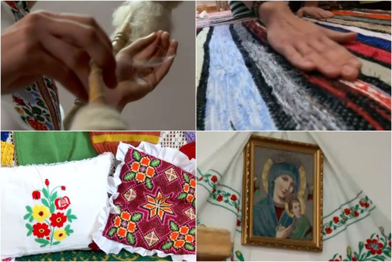 procesul de a tese produse tesute