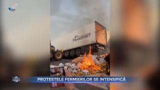 VIDEO - Se amplifică revolta fermierilor din Franța! 18 persoane au fost arestate