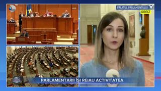 VIDEO- Parlamentarii se întorc astăzi la muncă. Care sunt prioritățile pentru noua sesiune parlamentară?