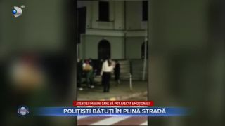 VIDEO - Polițiști din Botoșani, snopiți în bătaie în plină stradă! Cum s-au petrecut întregile scene?