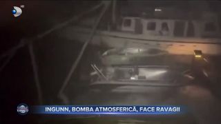 VIDEO - &bdquo;Bomba atmosferică&rdquo; a pus stăp&acirc;nire pe Norvegia! Ce pagube a provocat furtuna Ingunn?