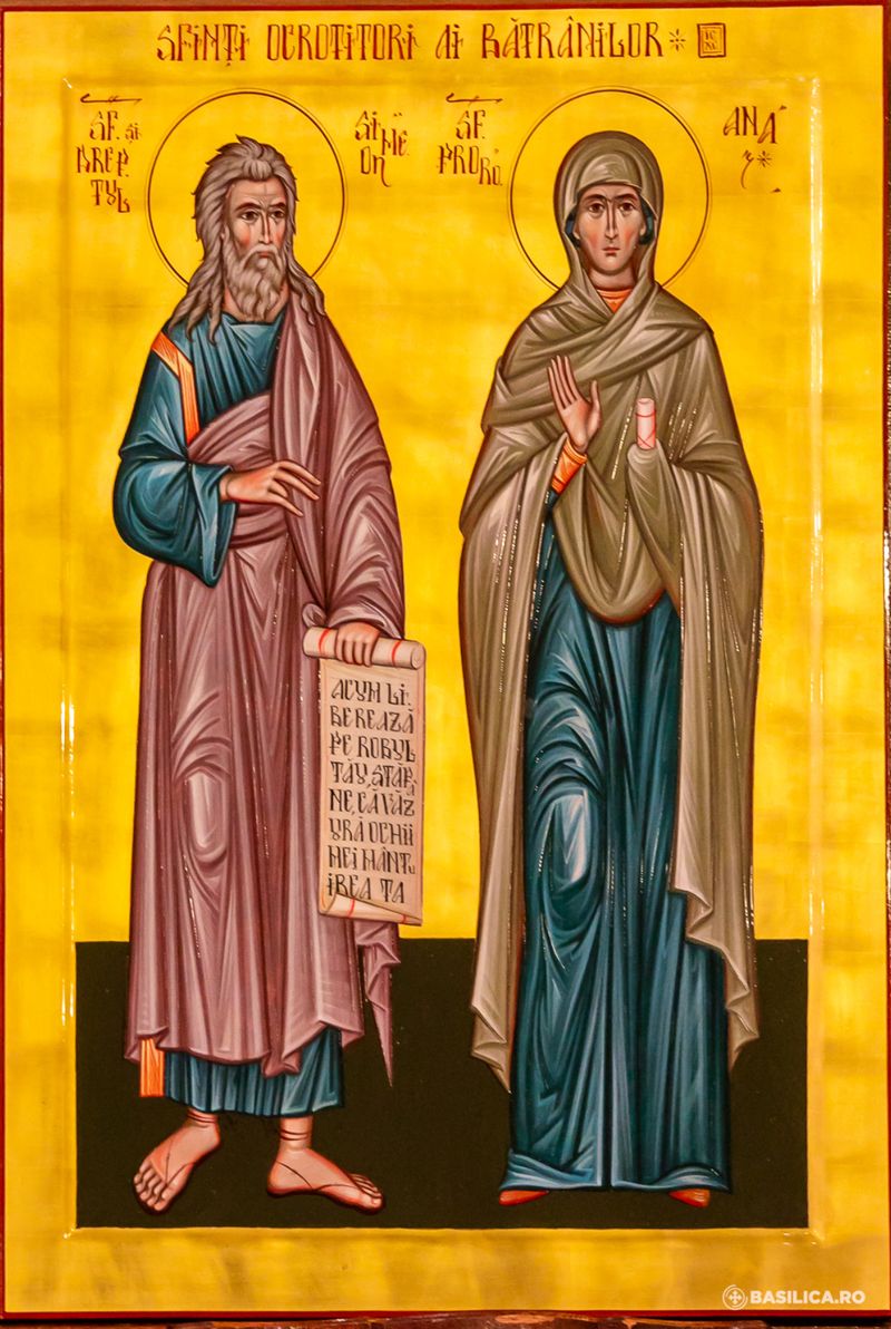 sfantul simeon si prorocita ana