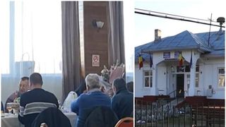 Angajații de la primăria Botoșani, la petrecerea unei secretare în timpul programului: ”Avem niște problemuțe cu o extindere de gaz”