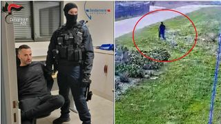 Un șef al mafiei italiene, capturat în timpul unei cine romantice în Corsica. El reușise să evadeze trecând zidul închisorii cu cearșafuri