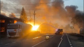 VIDEO: Un nor de gaze uriaș a provocat cea mai mare explozie din România ultimilor ani. Infern declanșat de o scânteie