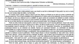 Subiecte simulare Română 2024 Evaluare Națională 