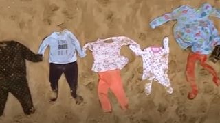 VIDEO. 5 km de haine de copii pe o plajă, protest împotriva masacrului din Gaza