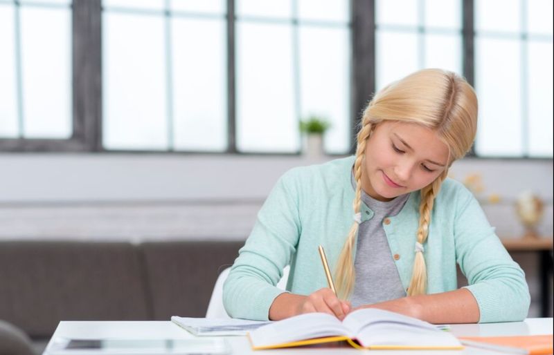 eleva care rezolvă Subiecte Limba Maternă simulare Evaluare Națională 