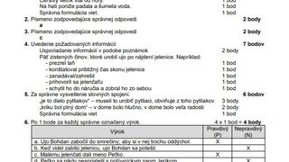 Barem Limba Maternă simulare Evaluare Națională 2024 limba slovaca