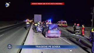 VIDEO - Tragedie pe o șosea din Constanța! Doi oameni au murit în urma unui accident rutier extrem de grav