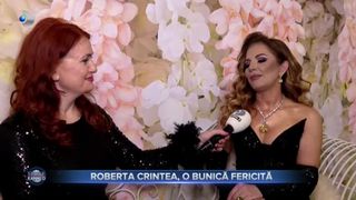 VIDEO - Roberta Crintea, o bunică fericită. C&acirc;ntăreața a avut botezul unicului ei nepot