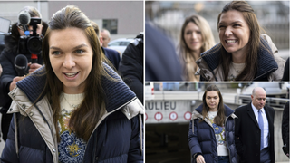 VIDEO- Simona Halep, prima zi de audieri la TAS. Cum a fost surprinsă sportiva c&acirc;nd a ajuns