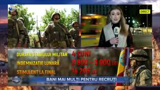 VIDEO- Tinerii pot alege un stagiu plătit de pregătire militară. Ce beneficii pot avea?