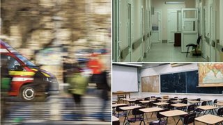 Mărturiile halucinante ale primarului din Sibiu, unde tavanul unei săli de clasă s-a prăbușit peste elevi, în timpul orelor. „Singura explicaţie e vântul şi curentul''