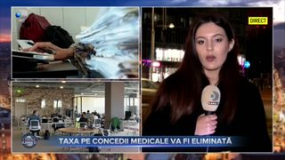 VIDEO- Taxarea cu 10% a concediilor medicale va fi eliminată