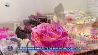 VIDEO- Serele și depozitele sunt pregătite pentru Ziua &Icirc;ndrăgostiților. Prețul florilor este mai scump dec&acirc;t anul trecut