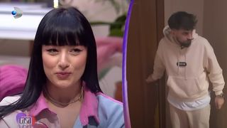 Stefan vine &icirc;n grabă &icirc;n casa fetelor, să o sărute pe Aleyna