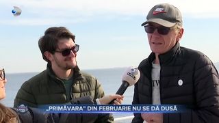 VIDEO - Ultima lună de iarnă, temperaturi cu 15 grade mai mari peste normal. Cât va ține vremea caldă?