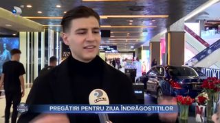 VIDEO- Rom&acirc;nii așteaptă Ziua &Icirc;ndrăgostiților. Ce cadouri aleg tinerii?