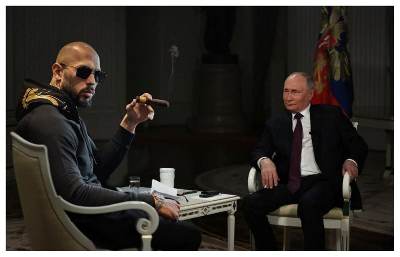 Andrew Tate discurs Putin