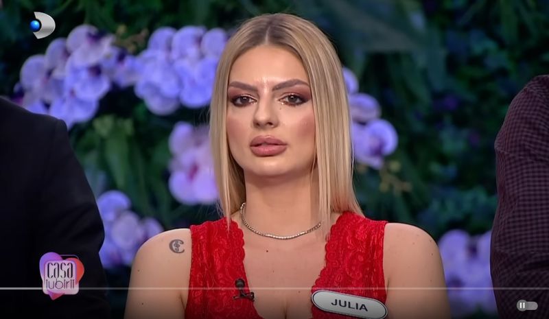 Julia a scăpat de eliminarea din Casa Iubirii
