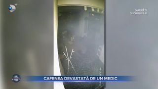 VIDEO- Un medic neurolog din Capitală a intrat, de două ori, prin efracție, &icirc;ntr-o cafenea. Bărbatul se afla sub influenţa alcoolului combinat cu medicamente