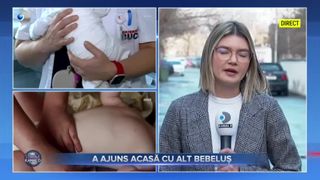 VIDEO- Doi nou născuți au fost schimbați la maternitatea din Ploiești. Este vorba despre doi bebeluși care poartă același prenume