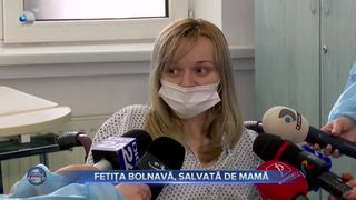 VIDEO- A primit o nouă șansă la viață de la femeia care a adus-o pe lume. O fetiță de 8 ani a primit un organ de la mama sa