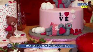 VIDEO- Sărbătoarea iubirii este dulce. Ce prăjituri să alegi de Ziua Îndrăgostiților?