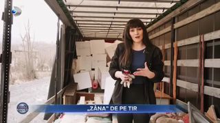 VIDEO - A lăsat studiile în urmă și și-a urmat pasiunea. Cătălina este șofer de TIR și împarte ajutor celor nevoiași