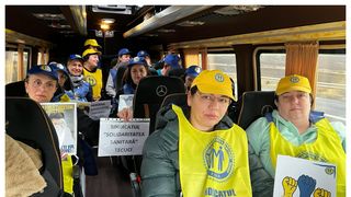 Protest angajați sănătate