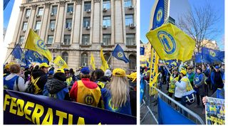 Protest angajați sănătate