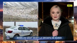 VIDEO - Descoperire șocantă în Cluj! Angajații de la salubritate au descoperit la gunoi trupul unui bebeluș