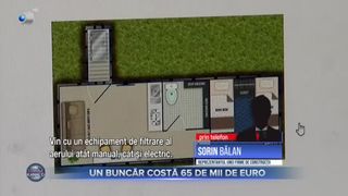 VIDEO - Buncăr de război, la preț uriaș! Suma colosală pe care trebuie s-o scoată din buzunare cei care vor să se simtă în siguranță în caz de război