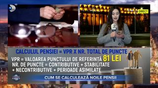 VIDEO- Cum se calculează noile pensii? Se adaugă și perioadele de studii, cele de armată sau orele suplimentare