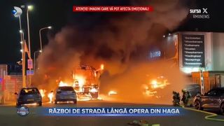 VIDEO- În Olanda se desfășoară proteste de o violență rară. Clădirea Operei a fost distrusă