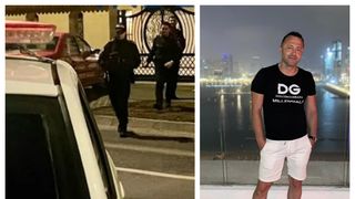 Alertă la casa afaceristului Adrian Kreiner! Poarta vilei a fost flancată de polițiști și agenți de pază