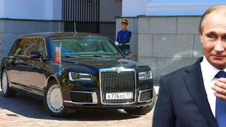 Mașina prezidențială a lui Vladimir Putin