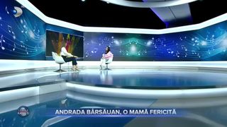 VIDEO - Andrada B&acirc;rsăuan, o mamă fericită. Cea mai mare &icirc;mplinire a artistei vine din viața personală