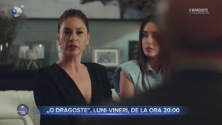 VIDEO - Noul serial „O dragoste”, de luni până vineri, de la ora 20.00, la Kanal D. Episodul de astăzi vine cu noi surprize