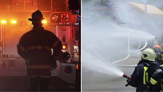 VIDEO-Incendiu de proporții la o hală de depozitare de materiale plastice. ,,Nu s-au &icirc;nregistrat victime''