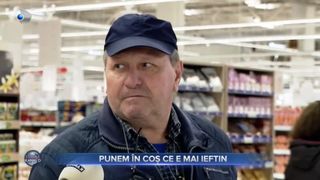 VIDEO- Rom&acirc;nii măn&acirc;ncă doar ce &icirc;și permit, nu și ce vor. Prețurile exagerate c&acirc;ntăresc greu &icirc;n buzunare